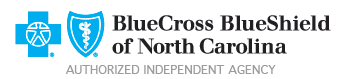 G.W. Hux & Company Insurance in Roanoke Rapids NC offers Blue Cross® and Blue Shield® of North Carolina (Blue Cross NC) insurance plans